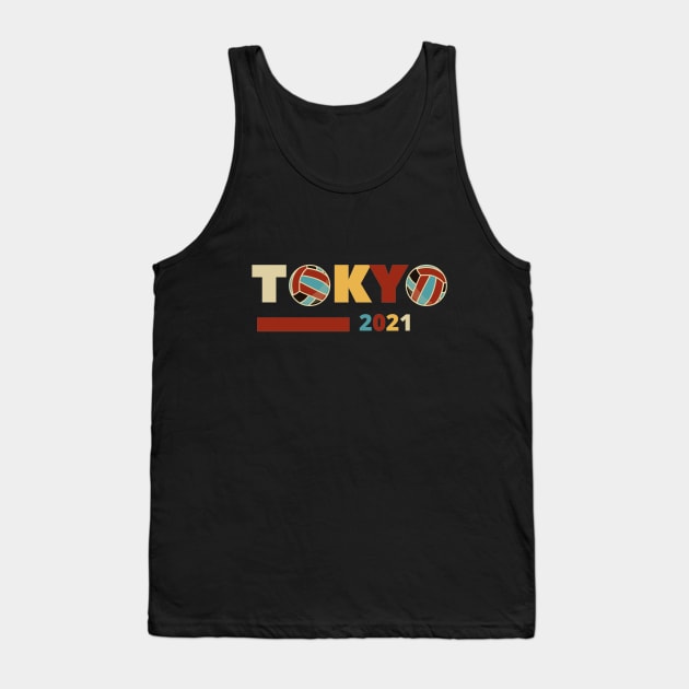 Tokyo 2021 Olympics Tank Top by DMJPRINT